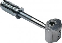 Прямая винтовая стяжка для ДСП ZipBolt 13.500