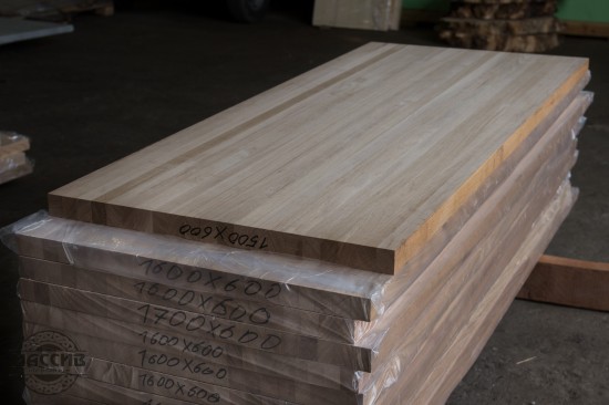 Мебельный щит Дуб цельн. 40*600*1100 АВ