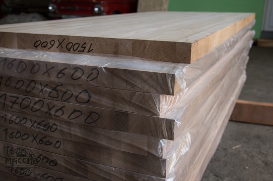 Мебельный щит Дуб цельн. 40*600*1000 АВ