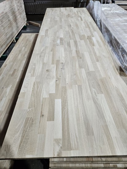 Мебельный щит Дуб сращеный 40*600*3000 ВВ