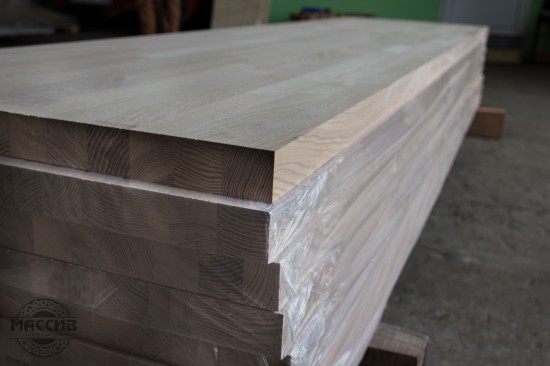 Ступень Ясень сращеная  40*300*1200