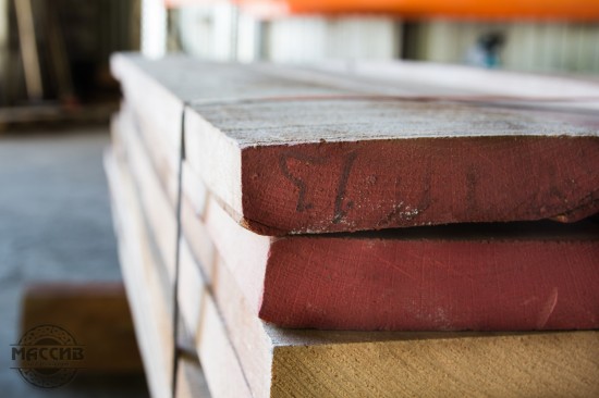 Доска столярная. Бук. Длина 1-1,9 м, толщина 30 мм