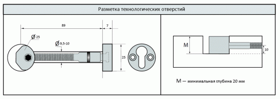 Угловой крепеж для лестничных перил ZipBolt 13.950