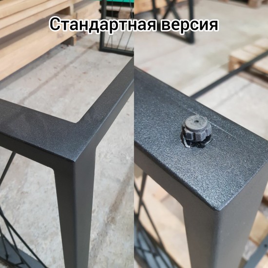 Подстолье прямой профиль с ветками