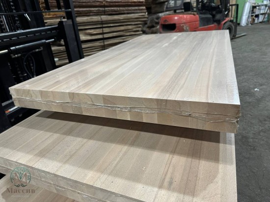 Мебельный щит Бук 40*600*2000 цельноламельный